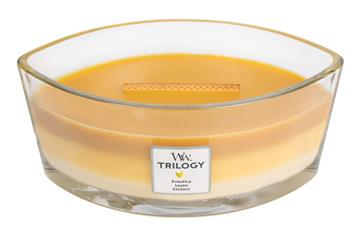 Svijeća WoodWick Trilogy Ellipse Fruits of Summer 5038581054315