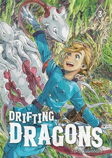 Knjiga Drifting Dragons, vol. 03 autora Taku Kuwabara izdana 2020 kao meki uvez dostupna u Knjižari Znanje.
