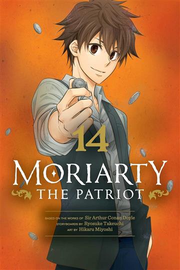 Knjiga Moriarty the Patriot, vol. 14 autora Ryosuke Takeuchi izdana 2024 kao meki uvez dostupna u Knjižari Znanje.