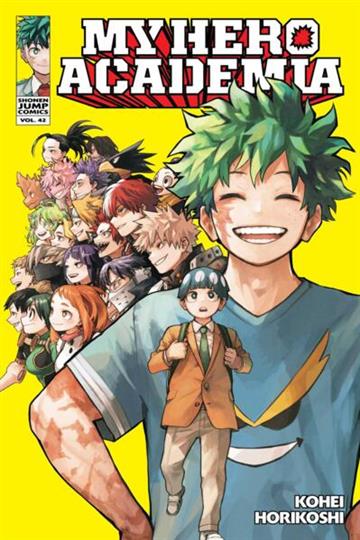 Knjiga My Hero Academia, vol. 42 autora Kohei Horikoshi izdana 2025 kao meki uvez dostupna u Knjižari Znanje.