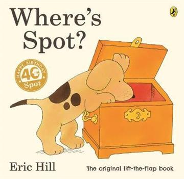 Knjiga Where's Spot? autora Eric Hill izdana 2020 kao meki uvez dostupna u Knjižari Znanje.
