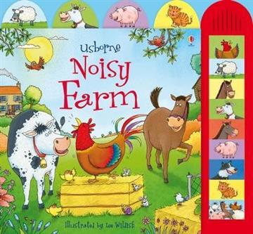 Knjiga Noisy Farm autora Usborne izdana 2011 kao tvrdi uvez dostupna u Knjižari Znanje.