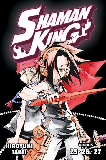 Knjiga SHAMAN KING Omnibus 09 (vol. 25-27) autora Hiroyuki Takei izdana 2022 kao meki uvez dostupna u Knjižari Znanje.