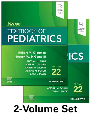 Knjiga Nelson Textbook of Pediatrics 2-Vol Set, 22E autora Robert Kliegman MD, Joseph W St Geme III MD izdana 2024 kao tvrdi uvez dostupna u Knjižari Znanje.