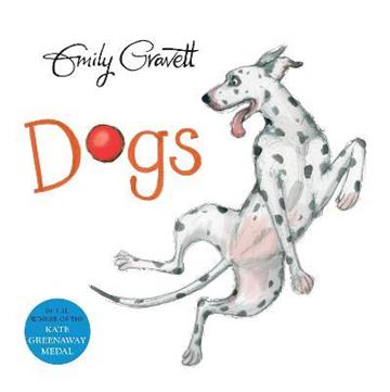 Knjiga Dogs autora Emily Gravett izdana 2018 kao meki uvez dostupna u Knjižari Znanje.