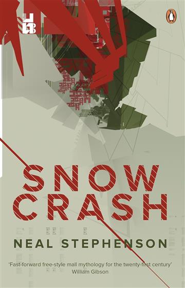 Knjiga Snow Crash autora Neal Stephenson izdana 2011 kao meki uvez dostupna u Knjižari Znanje.
