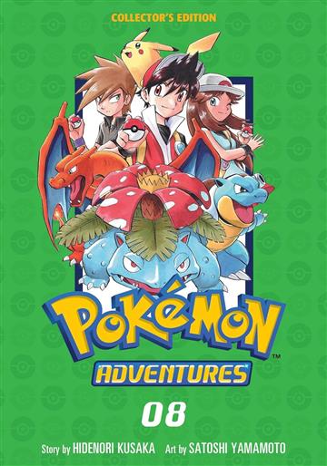 Knjiga Pokémon Adventures Collector’s Edition, Vol. 08 autora Hidenori Kusaka, Mat izdana 2021 kao meki uvez dostupna u Knjižari Znanje.