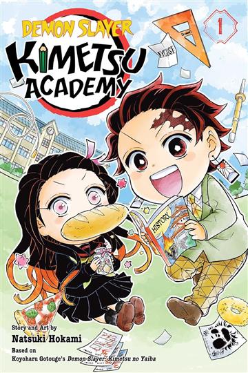Knjiga Demon Slayer: Kimetsu Academy 01 autora Natsuki Hokami, Koyo izdana 2024 kao meki uvez dostupna u Knjižari Znanje.