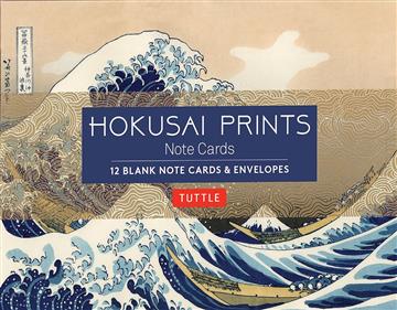 Knjiga Hokusai Prints Note Cards autora Tuttle Editors izdana 2019 kao  dostupna u Knjižari Znanje.