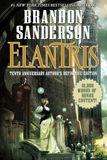 Knjiga Elantris autora Brandon Sanderson izdana 2015 kao meki uvez dostupna u Knjižari Znanje.