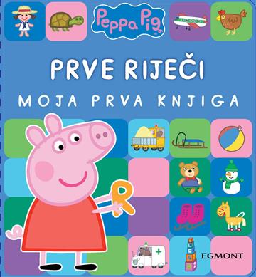 Knjiga Peppa Pig: Prve riječi autora  izdana 2020 kao tvrdi uvez dostupna u Knjižari Znanje.