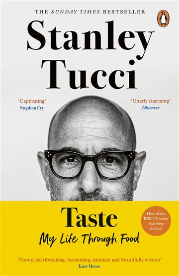 Knjiga Taste autora Stanley Tucci izdana 2022 kao meki uvez dostupna u Knjižari Znanje.