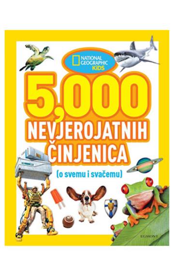 Knjiga 5000 Činjenica Encklopedija autora Egmont d.o.o. izdana 2022 kao meki dostupna u Knjižari Znanje.