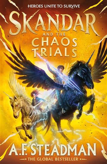 Knjiga Skandar and the Chaos Trials autora A.F. Steadman izdana 2024 kao tvrdi uvez dostupna u Knjižari Znanje.