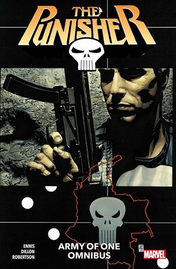 Knjiga Punisher: Army of One Omnibus autora Garth Ennis izdana 2023 kao meki uvez dostupna u Knjižari Znanje.