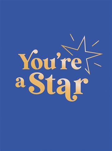 Knjiga You're a Star autora Summersdale izdana 2025 kao tvrdi uvez dostupna u Knjižari Znanje.