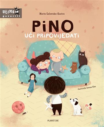 Knjiga Pino uči pripovijedati autora Marta Galewska-Kustra izdana 2020 kao tvrdi uvez dostupna u Knjižari Znanje.