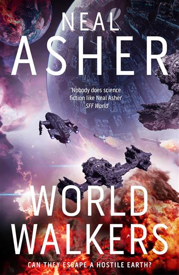 Knjiga World Walkers autora Neal Asher izdana 2025 kao  dostupna u Knjižari Znanje.
