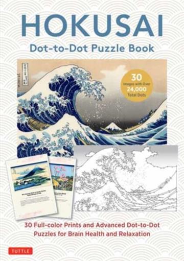 Knjiga Hokusai Dot-to-Dot Puzzle Book autora Katsushika Hokusai izdana 2025 kao meki uvez dostupna u Knjižari Znanje.