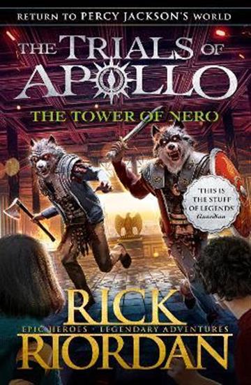 Knjiga Trials of Apollo 5: Tower of Nero autora Rick Riordan izdana 2021 kao meki uvez dostupna u Knjižari Znanje.