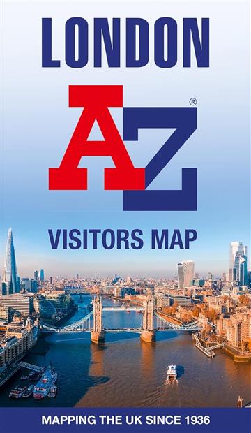 Knjiga London A-Z Visitors Map autora  izdana 2023 kao Sheet map dostupna u Knjižari Znanje.