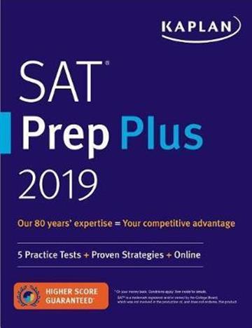 Knjiga SAT Prep Plus 2019 autora Kaplan izdana 2019 kao meki uvez dostupna u Knjižari Znanje.