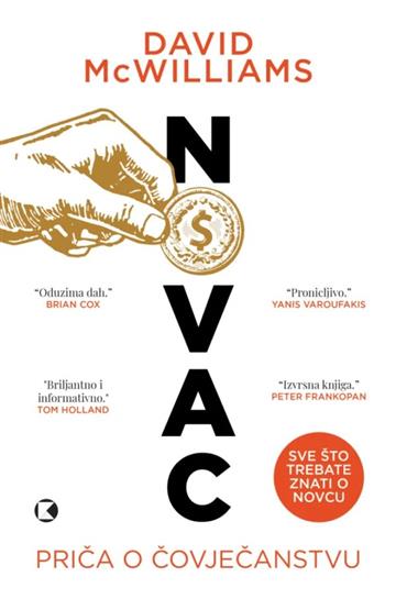 Knjiga Novac autora David McWilliams izdana 2025 kao meki uvez dostupna u Knjižari Znanje.