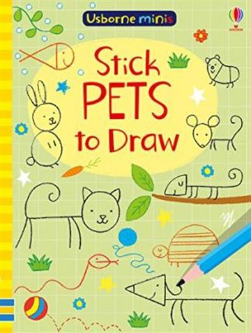 Knjiga Mini Stick Pets to Draw autora Usborne izdana 2018 kao meki uvez dostupna u Knjižari Znanje.