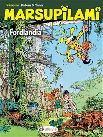 Knjiga Marsupilami 06: Fordlandia autora Yann Franquin & Batem Franquin izdana 2021 kao meki uvez dostupna u Knjižari Znanje.