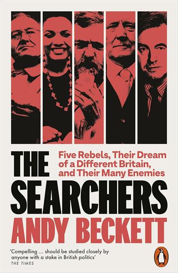 Knjiga Searchers autora Andy Beckett izdana 2025 kao meki uvez dostupna u Knjižari Znanje.