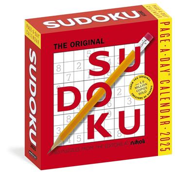 Knjiga Original Sudoku 2025 Page-A-Day Calendar autora Grupa autora izdana 2024 kao meki dostupna u Knjižari Znanje.