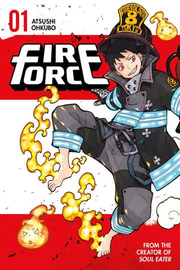 Knjiga Fire Force 01 autora Atsushi Ohkubo izdana 2016 kao meki uvez dostupna u Knjižari Znanje.