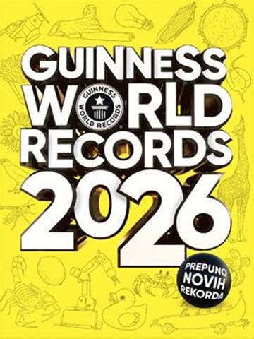 Knjiga Guinnessova knjiga rekorda 2026 autora Guinness World Records izdana 2025 kao tvrdi uvez dostupna u Knjižari Znanje.