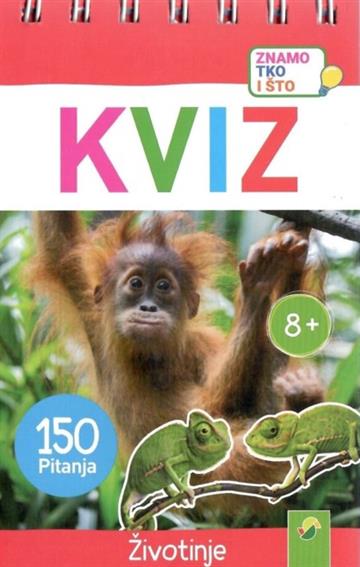 Knjiga Kviz: Životinje autora Grupa autora izdana 2026 kao meki uvez dostupna u Knjižari Znanje.