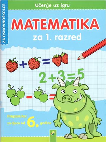 Knjiga Matematika za 1. razred autora Grupa autora izdana 2020 kao meki uvez dostupna u Knjižari Znanje.