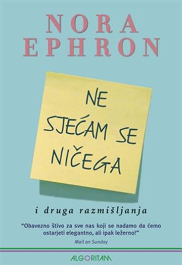 Ne sjećam se ničega 9789533164380