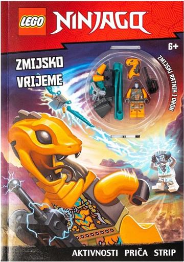 Knjiga Lego Ninjago - Zmijsko vrijeme autora  izdana 2022 kao meki uvez dostupna u Knjižari Znanje.