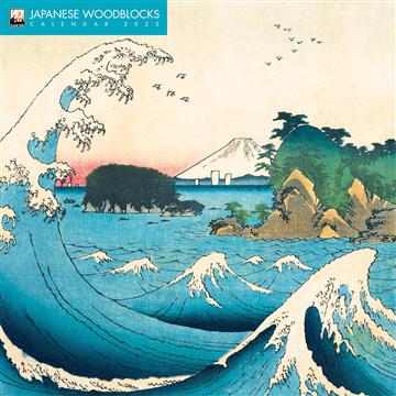 Knjiga Japanese Woodblocks Wall Calendar 2025 autora Grupa autora izdana 2024 kao meki dostupna u Knjižari Znanje.