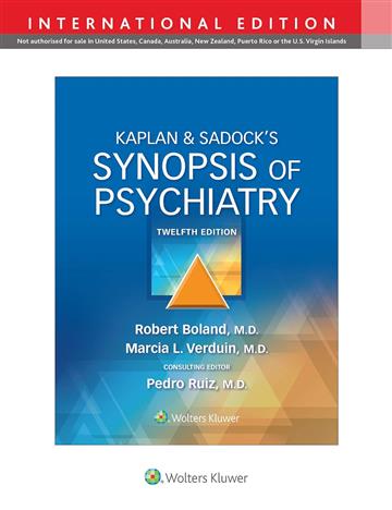Knjiga Kaplan and Sadock's Synopsis of Psychiat autora Robert Boland, Marcia Verduin, Pedro Ruiz izdana 2021 kao meki uvez dostupna u Knjižari Znanje.