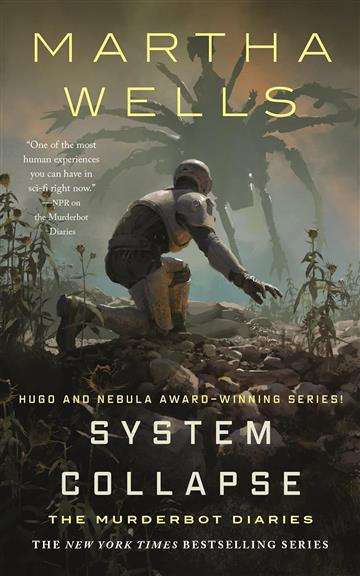 Knjiga System Collapse autora Martha Wells izdana 2023 kao tvrdi uvez dostupna u Knjižari Znanje.