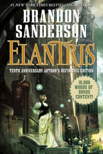 Knjiga Elantris autora Brandon Sanderson izdana 2015 kao tvrdi uvez dostupna u Knjižari Znanje.