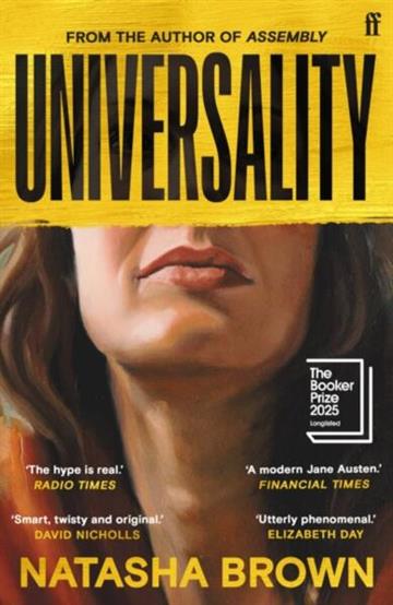 Knjiga Universality autora Natasha Brown izdana 2026 kao meki uvez dostupna u Knjižari Znanje.