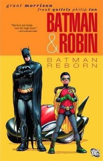 Knjiga Batman & Robin Vol. 1: Batman Reborn autora Grant Morrison izdana 2011 kao meki uvez dostupna u Knjižari Znanje.