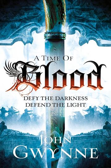 Knjiga Time of Blood autora John Gwynne izdana 2025 kao meki uvez dostupna u Knjižari Znanje.