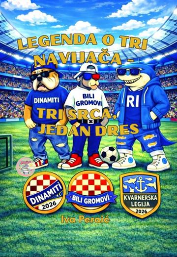 Knjiga Legenda o tri navijača - tri srca, jedan dres autora Iva Peraić izdana 2026 kao tvrdi uvez dostupna u Knjižari Znanje.