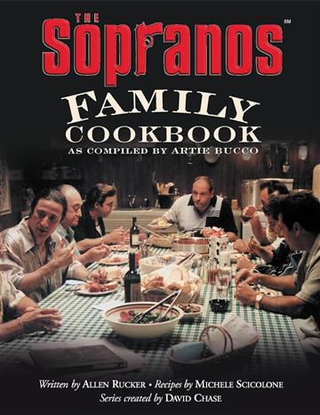 Knjiga Sopranos Family Cookbook autora Allen Rucke izdana 2002 kao tvrdi uvez dostupna u Knjižari Znanje.