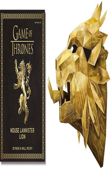Knjiga Game of Thrones Mask: House Lannister Lion autora Steve Wintercroft izdana 2017 kao ostalo dostupna u Knjižari Znanje.