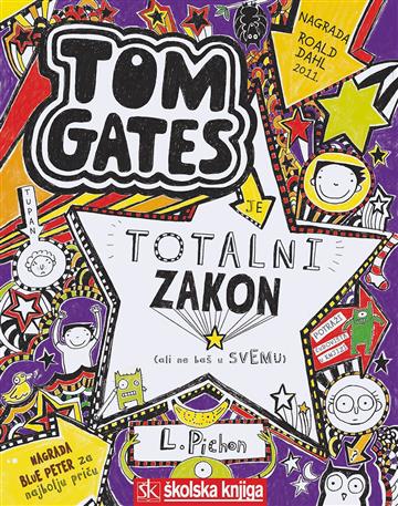 Knjiga Tom Gates je totalni zakon (ali ne baš u svemu), 5. knjiga autora Liz Pichon izdana 2017 kao meki uvez dostupna u Knjižari Znanje.
