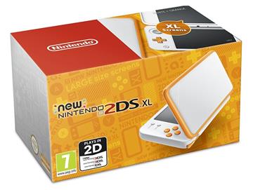 Nintendo 2DS XL Console White & Orange 5201062009658
