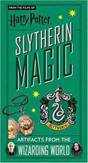 Knjiga Harry Potter: Slytherin Magic - Artifacts from the Wizarding World autora Jody Revenson izdana 2021 kao tvrdi uvez dostupna u Knjižari Znanje.